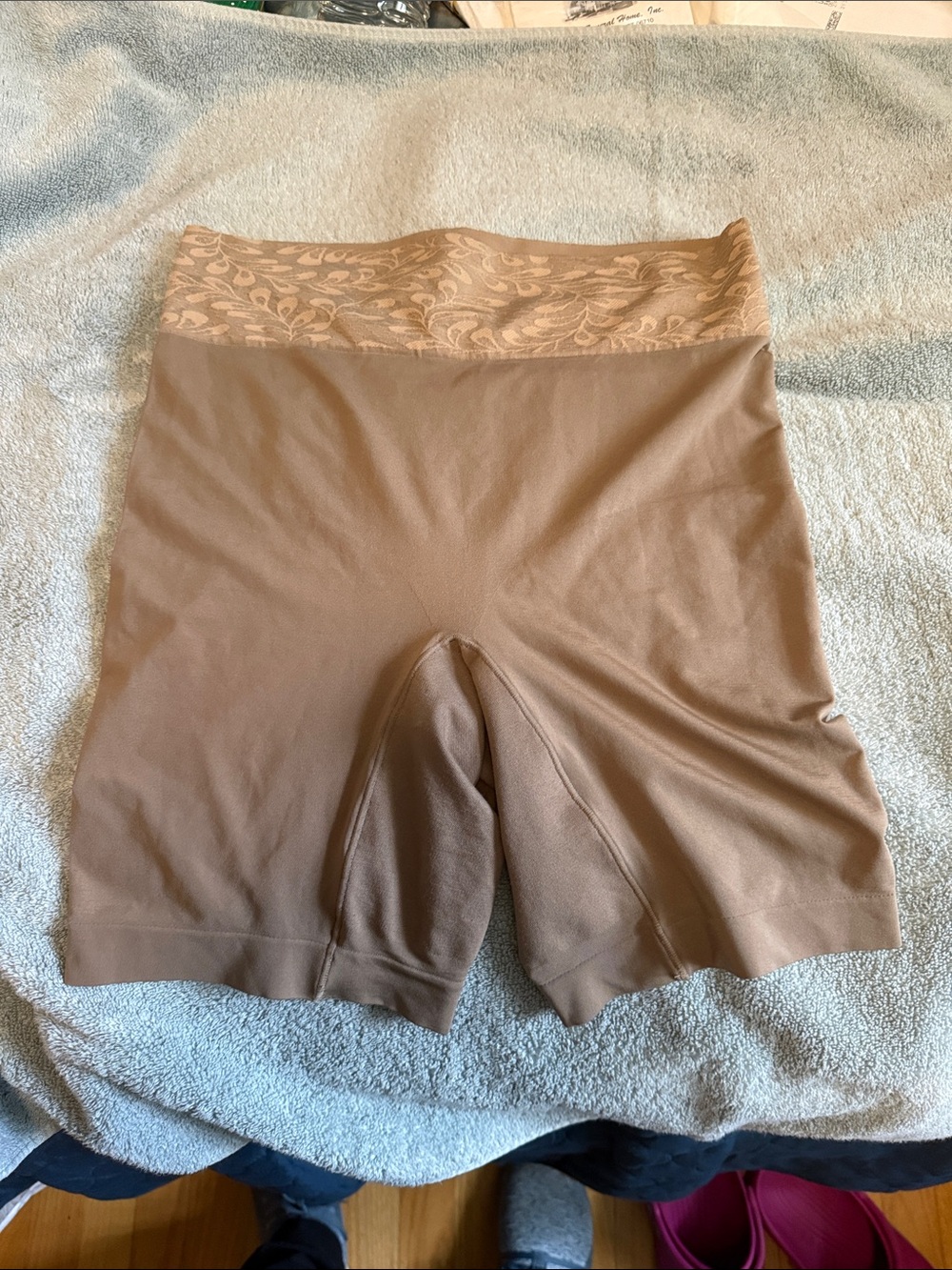 Jockey High-Waist Shaping Shorts - Taupe